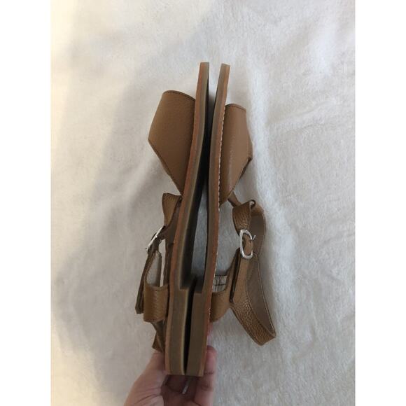 The Spotted Phoenix Womens Sandals 8/8.5 Strap Adjustable Brown Cottagecore - Picture 10 of 12